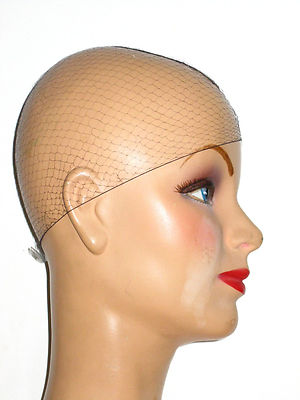 LADY LORA INVISIBLE NYLON HAIR NETS WITH ELASTIC MADE IN U.S.A. - 1 PC. (1000)