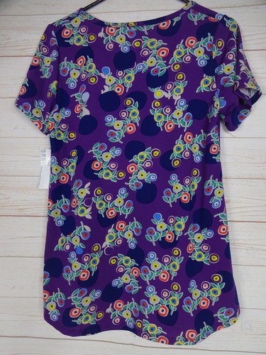 Lularoe Women's Classic T Purple Top Size Small NWT - Picture 3 of 3
