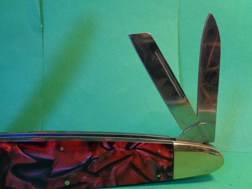 Bear & Bull Whittler 8" Closed Length Pocket Knife/BB-5454PC, Frost Cutlery(New) - Picture 8 of 12