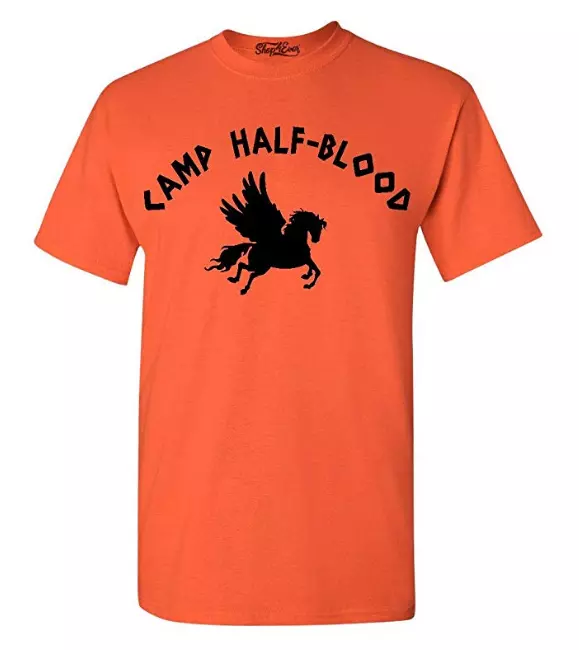 Camp Half Blood T-Shirt Long Island Sound Camp Jupiter Greek Mythology Tees