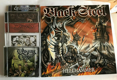TRADITIONAL METAL FROM AUSTRALIA package 1 LP 5 CDs BLACK STEEL DRAGONSCLAW