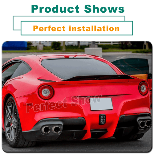 Alerón trasero de carbono real maletero alerón labio para Ferrari F12 Berlinetta 13UP - Imagen 9 de 9