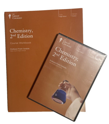 DVD Chemistry 2d edition, by Frank Cardulla NEW STEM College Home School
