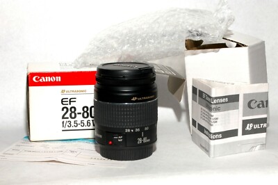 Canon EF 28-80mm f/3.5-5.6 V USM Lens for sale online | eBay