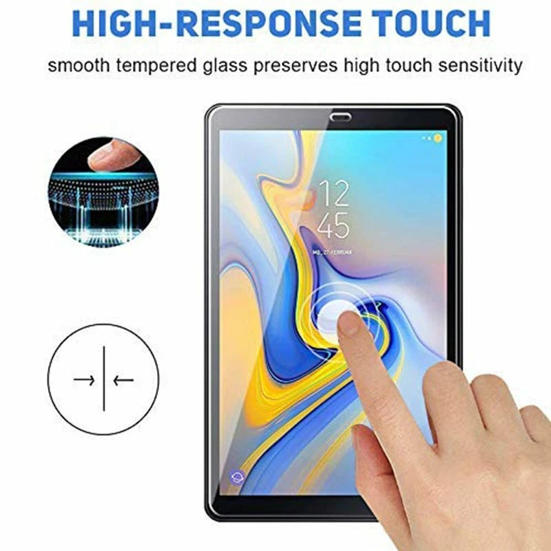 Protector Pantalla Cristal Templado Transparente HD Cubierta Para Samsung Galaxy Tab Todos los Modelos Foto 4 de 4