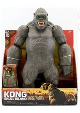 KING KONG SKULL ISLAND MEGA FIGURE MONSTERVERSE vs GODZILLA MISP 18" 2017 RARE