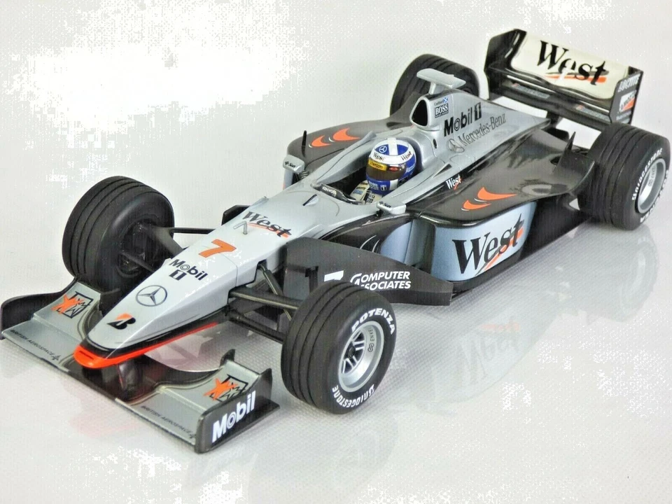 McLaren Signed David Coulthard 1998 Mp 4/13 Formula 1 Toy Car Mercedes Autograph - Image 3 of 4