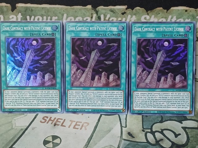 Contratto Scuro Con Licenza Di Brevetto - BACH-EN056 - Rara 1° Edizione (Yu-Gi-Oh!) - 5