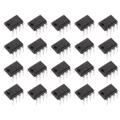 Bridgold 20pcs LM386N LM386 Low Voltage Audio Power Amplifier 300kHz, 8-Pin P...