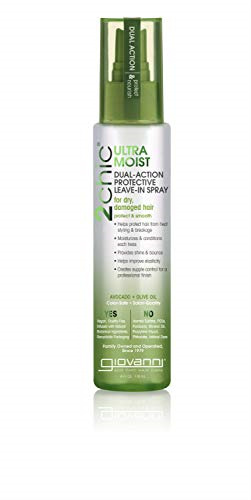 GIOVANNI 2chic Ultra Moist Dual Action Protective Leave-In Spray, 4 oz. Avocado