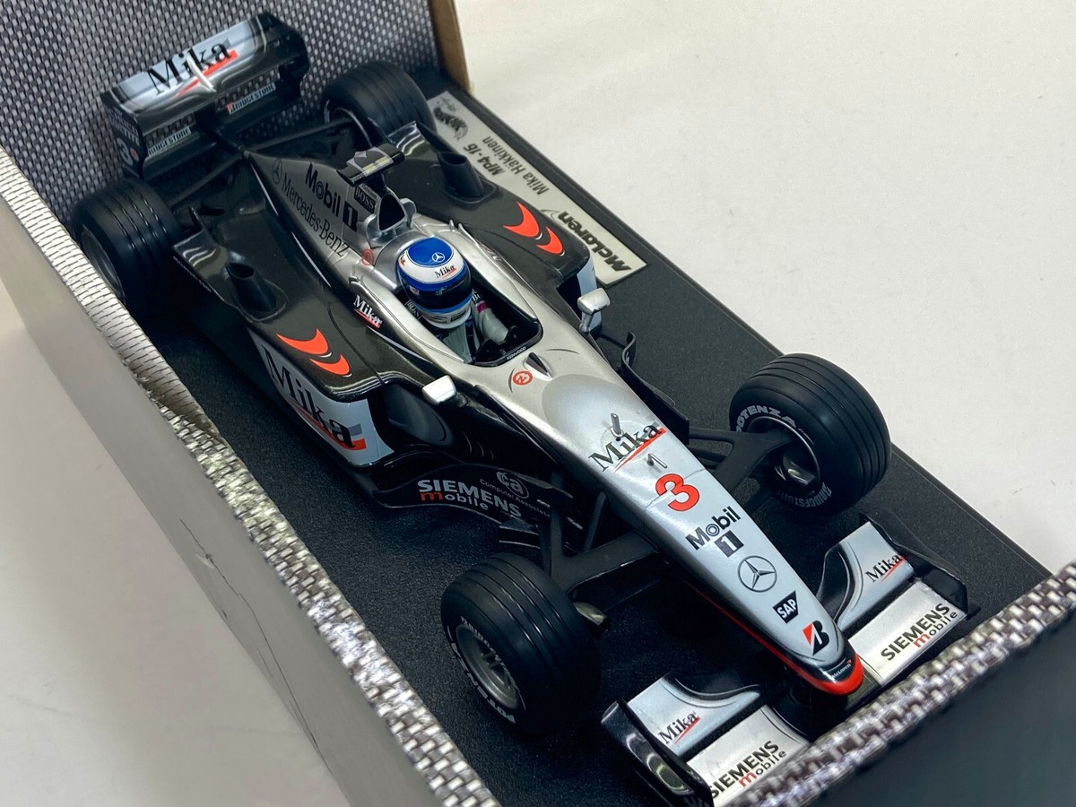 1:18 Hot Wheels 2001 McLaren MP4-16 Mika Hakkinen #3 50198 1:18 Hot Wheels 2001 McLaren MP4-16 Mika Hakkinen #3 50198