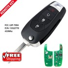 for Chevrolet Trailblazer 2021 22 Cruze 2019 Flip Smart Key Remote Fob LXP-T004