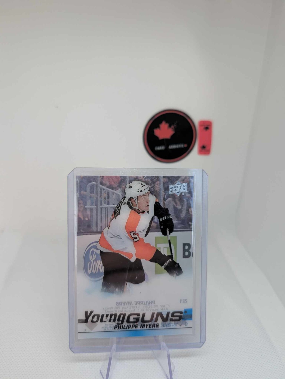 2019/20 UD Young Guns Clear Cut Philippe Myers #221