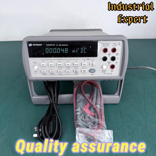 HP/ Agilent / KEYSIGHT 34401A 6 1/2 Digital Multimeter /Good function - Picture 2 of 6