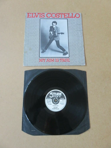 ELVIS COSTELLO My Aim Is True STIFF 1977 GREEN BACKED UK 1ST PRESSING LP SEEZ3