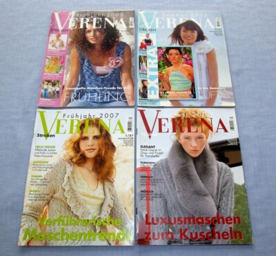 Verena (Burda) Jahr 2005/07 Strickmode Modemagazin Pullover  / Knitting Magazine