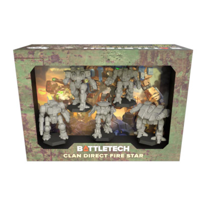 BattleTech - Clan Direct Fire Star - english - (Catalyst) - CAT35760
