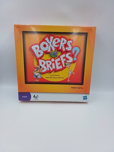 Boxers Or Briefs The Classic Humourous Board Game For Adults by HasbroNEW Sealed - 第 1/10 張圖片