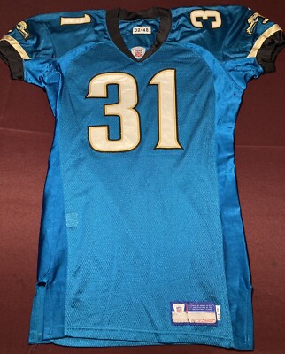 Patrick Washington Jacksonville Jaguars NFL Team Issued Game