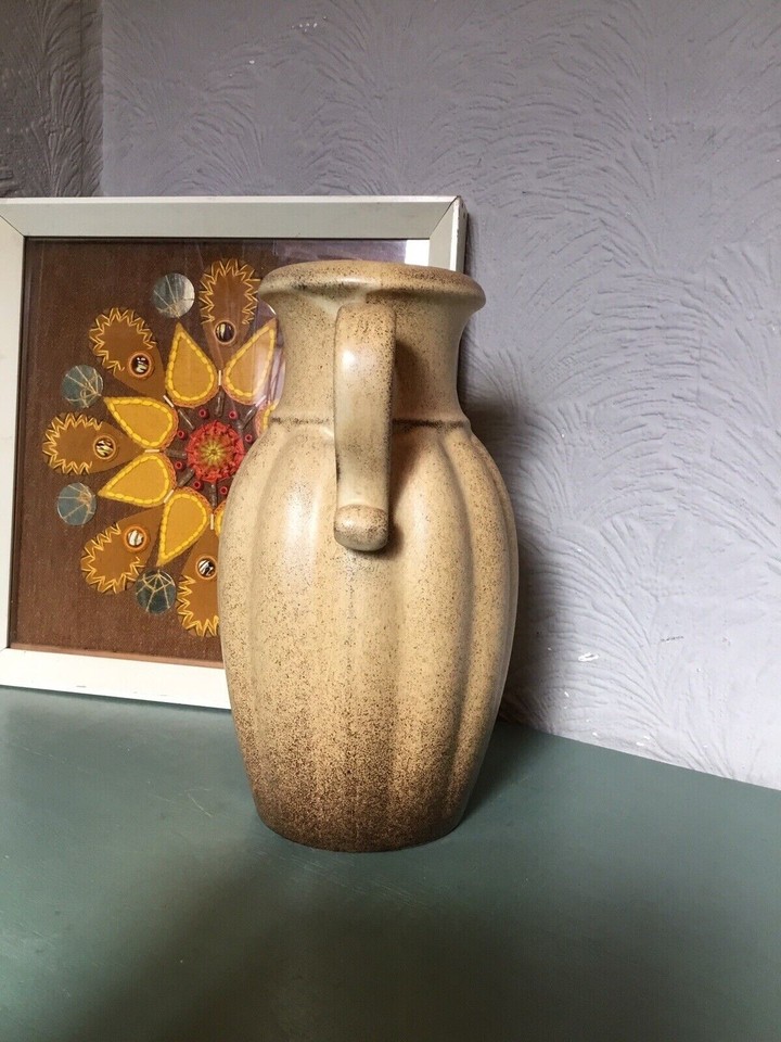 Vintage Mid Century 60s Large VaseKermik ScheurichWest German 49226