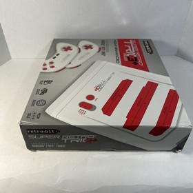 Retro-Bit Super Retro Trio+ Plus HDMI Console NES SNES Genesis Tested Working