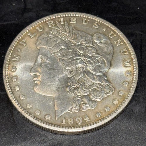 * 1904-O * SOLID+ GEM BU MS MORGAN SILVER DOLLAR * FROM ORIGINAL COLLECTION