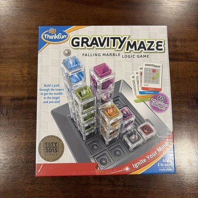 Thinkfun Gravity Maze - Falling Marble Logic Game - Challenging STEM For All