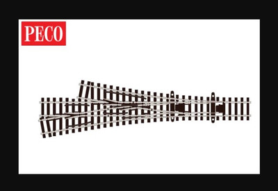 Aiguillage Courbe N Code 55 Electrofrog à Droite PECO-SLE386F - UTM Modélisme Ferroviaire - Foto 7