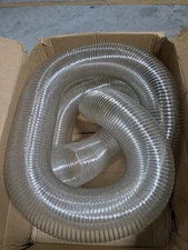 Hi-Tech Duravent CVD Clear PVC Blower Duct Hose 25 Ft. x 8 In. 202108002025