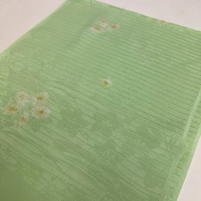 Summer Obiage Brand New green Silk Scarf Kimono japanese kimono 5706