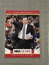 2012-13 Panini NBA Hoops Tom Thibodeau #81 Chicago Bulls (W)