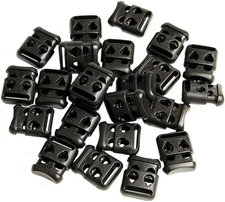 20Pcs Shoe Lace Shoelace Buckle Rope Clamp Cord Lock Stopper Run Sports Clips