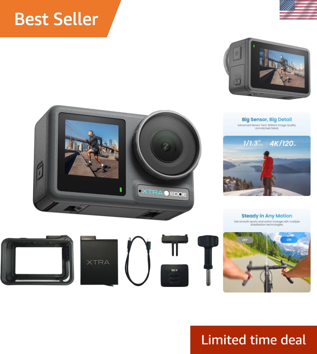 Action Camera, 1/1.3