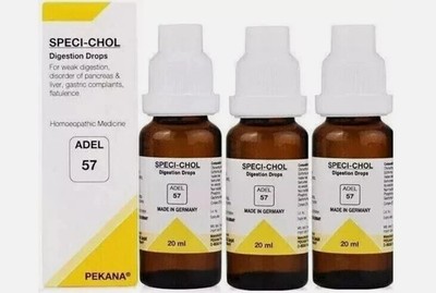   (Pack of 3) ADEL 57 Speci-Chol Drops 20ml   Natural Cholesterol Support  