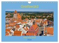 Uwe Kantz | Greifswald, Bilder Einer Stadt (Wandkalender 2026 DIN A4 Quer),...