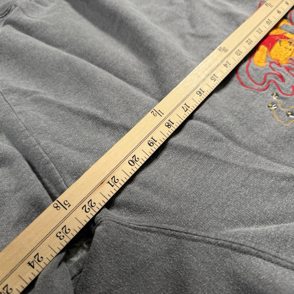 Винтажный пуловер 90-х DISNEY Winnie The Pooh Honey Bees L толстовка с серой вышивкой - Изображение 4 из 4