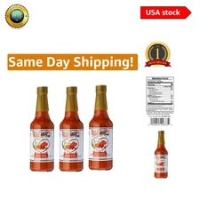 Marie Sharp's Hot Habanero Pepper Sauce, 10 oz - Authentic Belizean Pack of 3