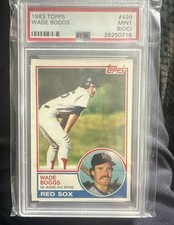 1983 Topps - Wade Boggs #498 (RC)