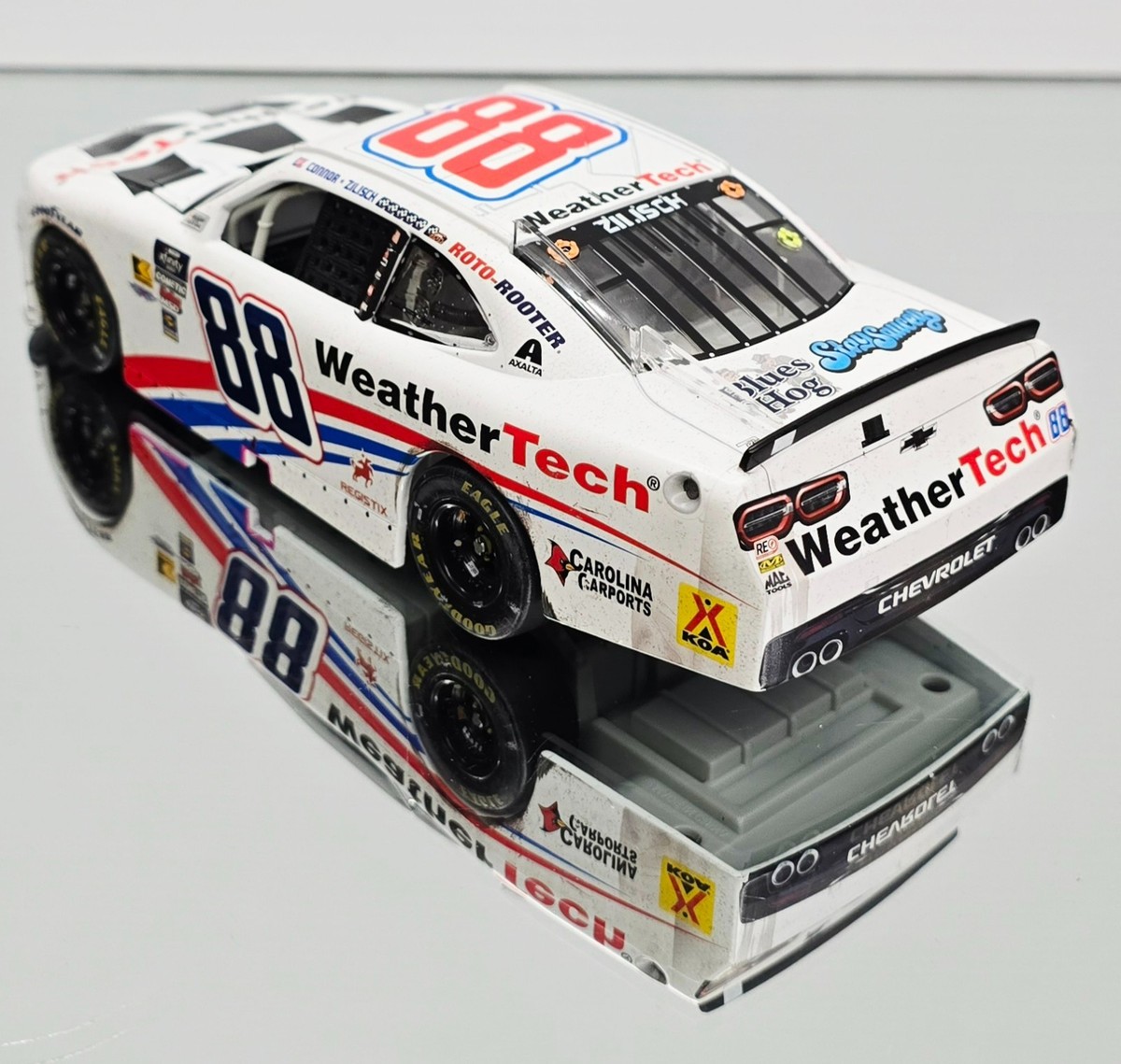 CONNOR ZILISCH 2025 INDY BRICKYARD WIN RACED VERSION WEATHERTECH 1