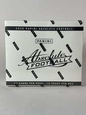 2020 Panini Absolute Football Sealed Cello Box Kaboom Burrow Hurts Love Tua Lamb