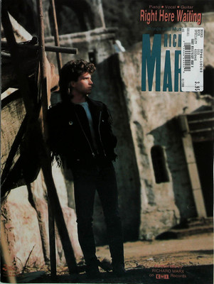 Right Here Waiting Sheet Music by Richard Marx 1989