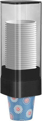 Cup Dispenser, Pull Type Wall Mount Cup Holder for Water Cooler Fit 3oz-5oz Disp