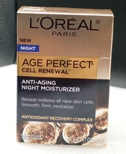 L'Oreal Paris Age Perfect Cell Renewal Anti-Aging Night Moisturizer 1.7 oz