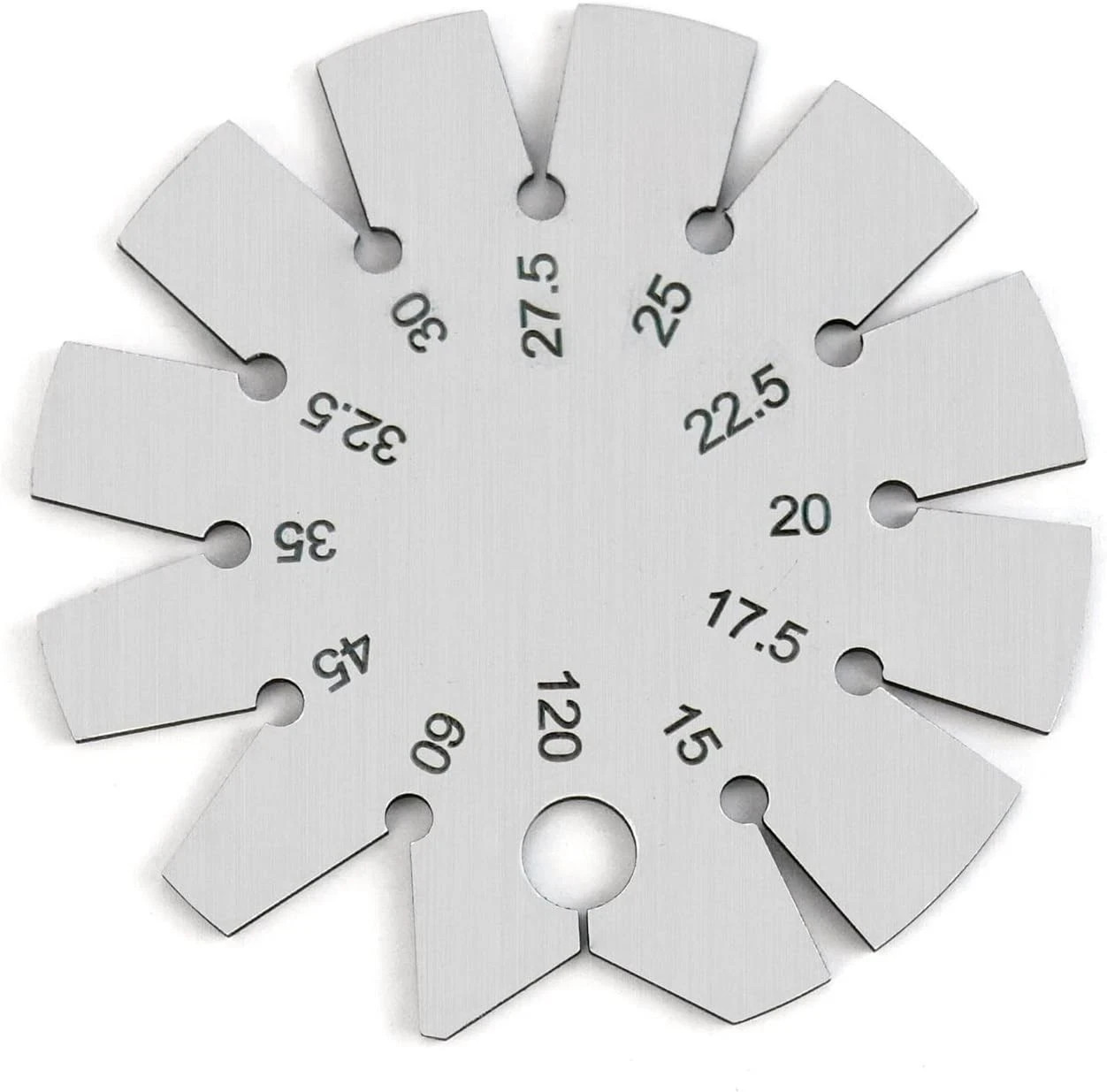 Stainless Steel Bevel Gauge – 15°-120° Knife & Axe Angle Finder | Precision Tool