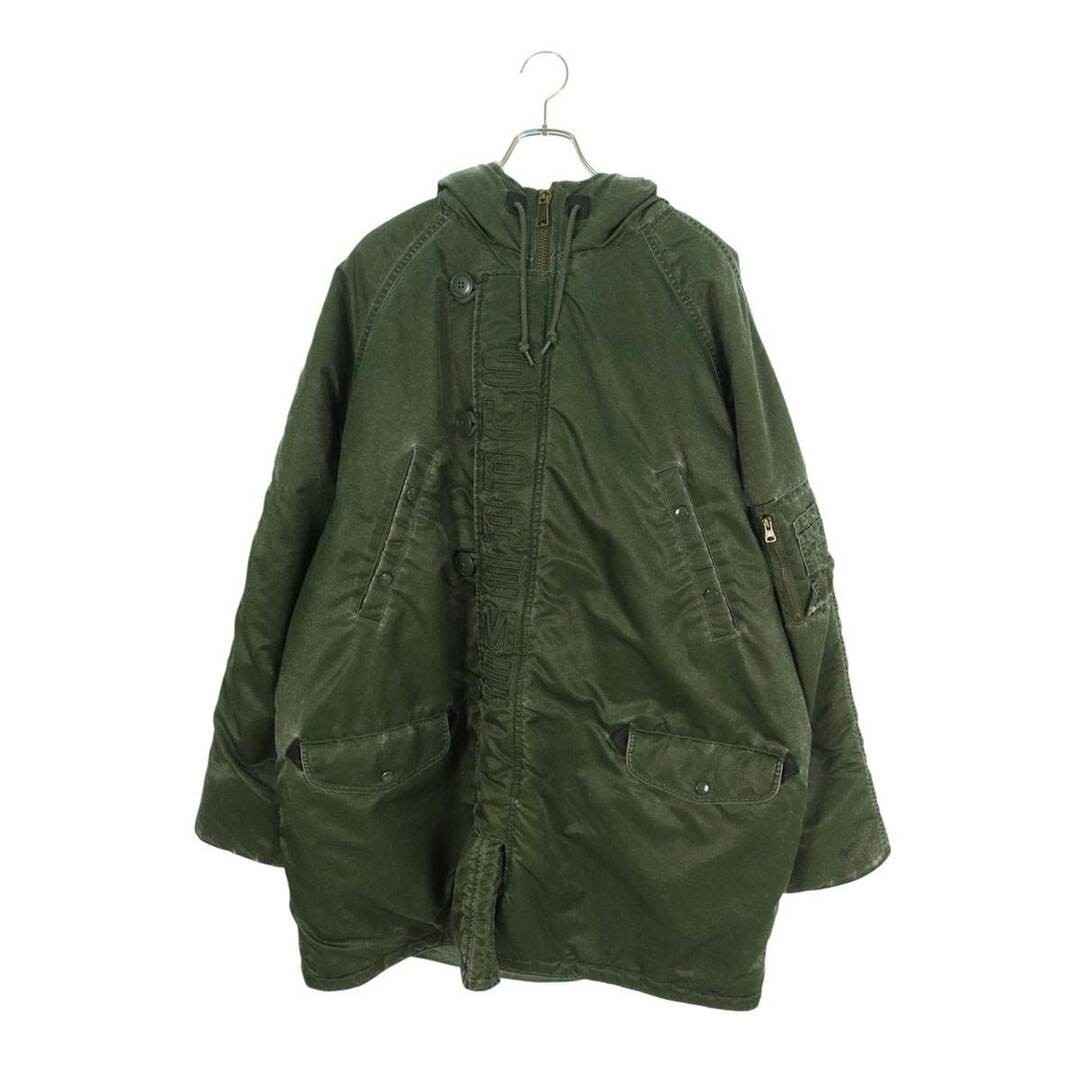 Supreme 24aw Washed Flight Satin N-3b Parka Coat Mens XXL