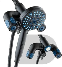Polaris High Pressure 3-Way Shower Head & Handheld