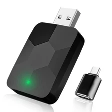 2 in 1 USB Wireless Wired Car Adapter CarPlay / Android Auto Box (ne