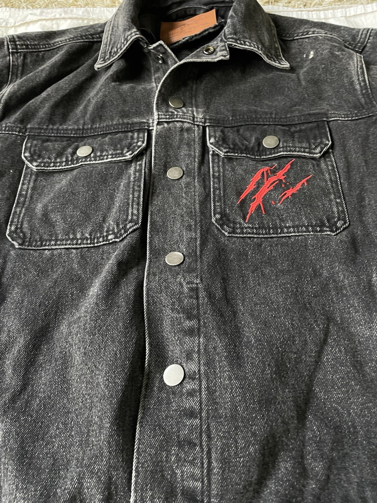 Bison Wares Denim Jacket - Werewolf  Transform Ja… - image 5