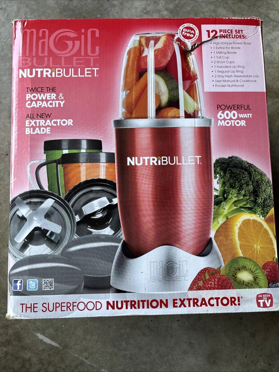 NutriBullet Red Countertop Blenders for sale | eBay