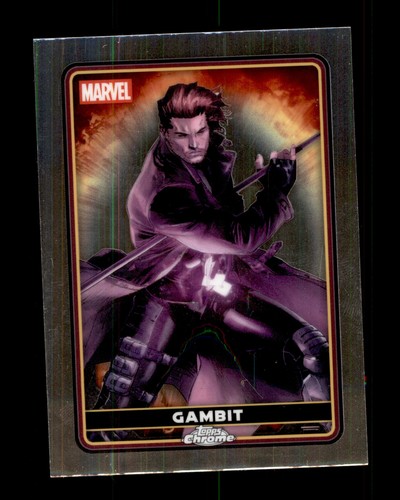 2025 Topps Chrome Marvel Deadpool Card Set #10 Gambit